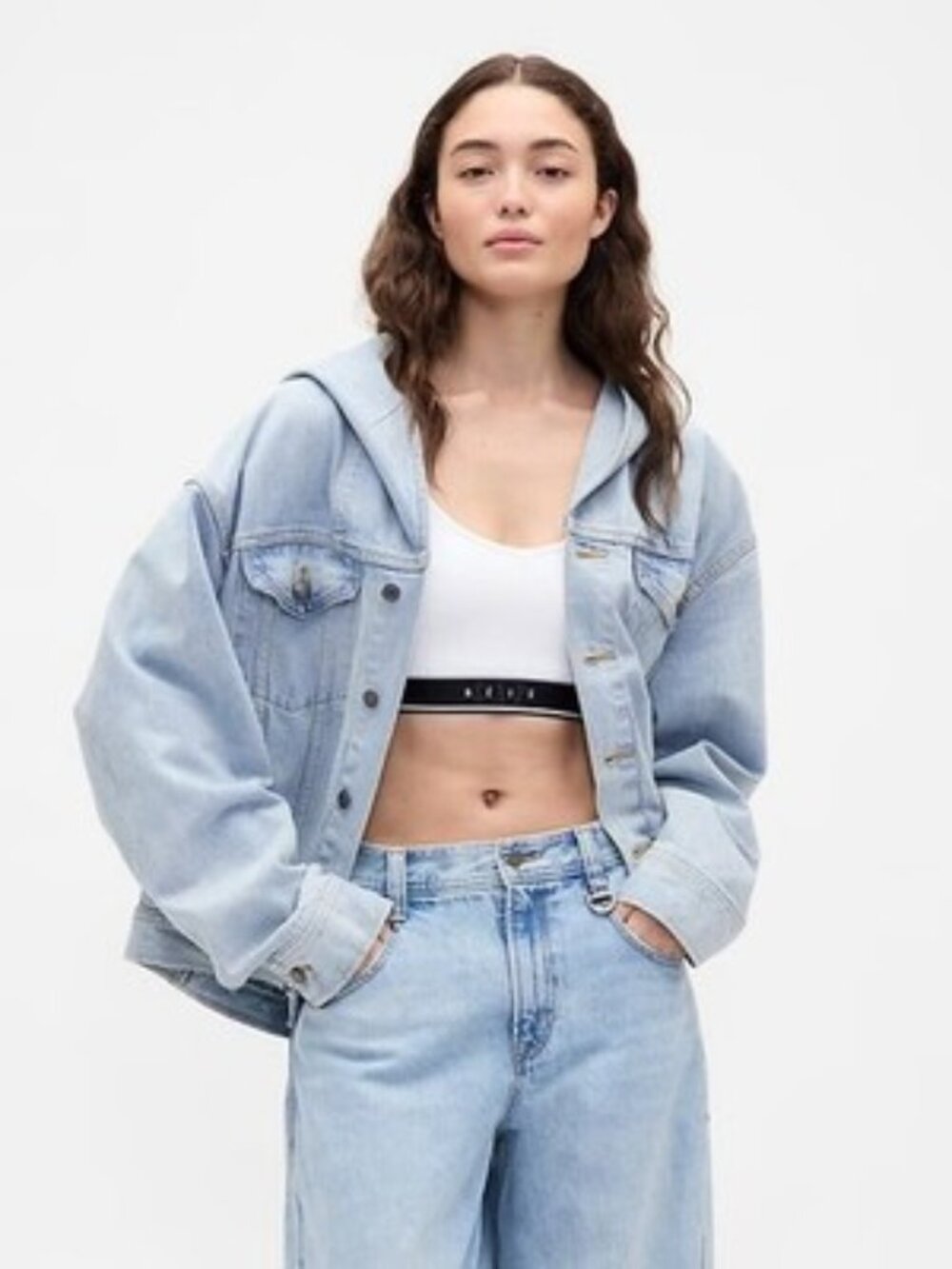 Gap × BÉIS Oversized Denim Jacket Medium